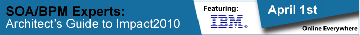 SOA/BPM Experts: Architect's Guide to Impact2010
